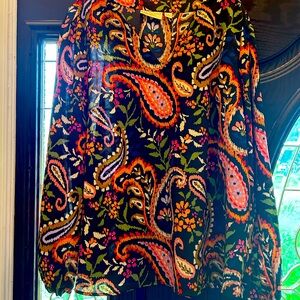 Colorful Paisley Women's Blouse